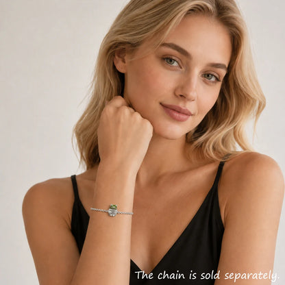 Damen-Charm Frosch Perle DIY aus Sterlingsilber