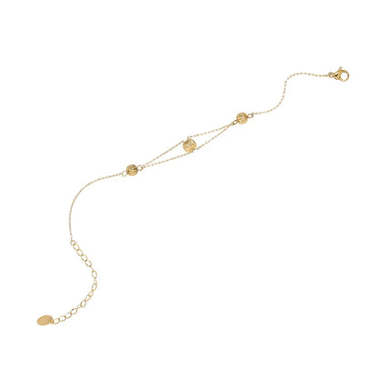 Damen-Armband minimalistisch mit Spacer-Perlen