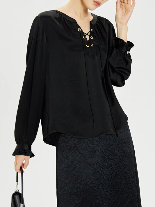 Einfaches Damen-Strickshirt in Übergröße mit kurzen Ärmeln – vielseitiges Basic für den Sommer