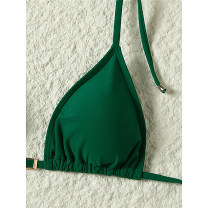 Damen-Badeanzug V-Ausschnitt Netzstrick rückenfrei Monokini Weste