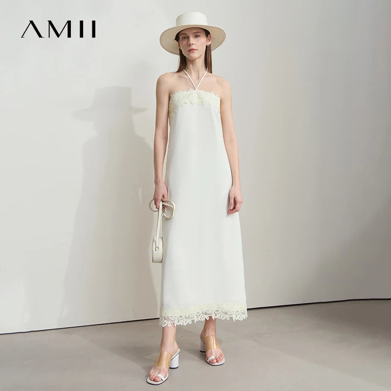 Stilvolles Sommerkleid Mit Minimalistischem Design Für Berufsdamen