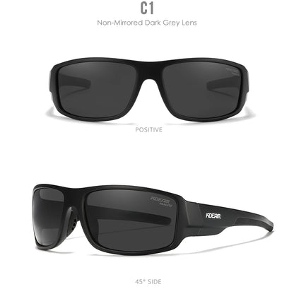 Sonnenbrille Sport polarisiert Cat.3 Druckmuster Rahmen Herren