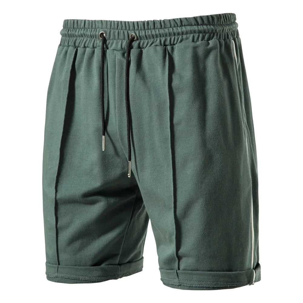 Männer Jogginghose Shorts aus 100 Prozent Baumwolle für Casual Sport und Fitness