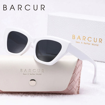 Damen-Sonnenbrille PC unregelmäßig kreativ Farbe Shopping polarisiert