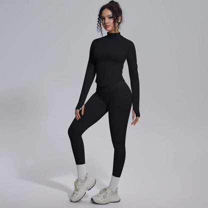 Hamidou Nahtloses Yoga Set Damen Schnelltrocknend