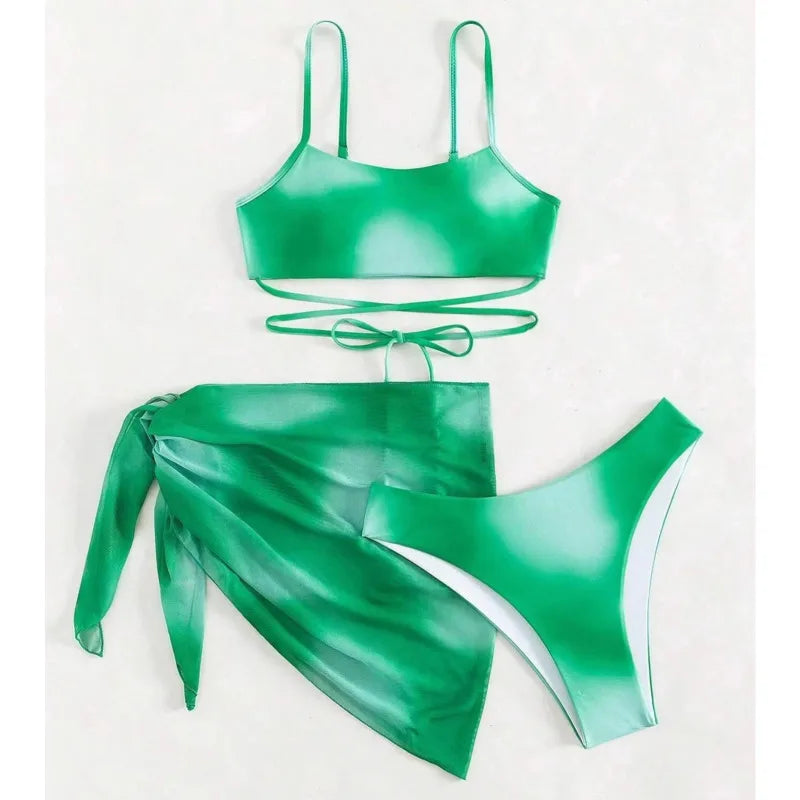Sexy Push-Up-Bikini-Set für Damen – Brasilianischer Stil für Strand und Pool