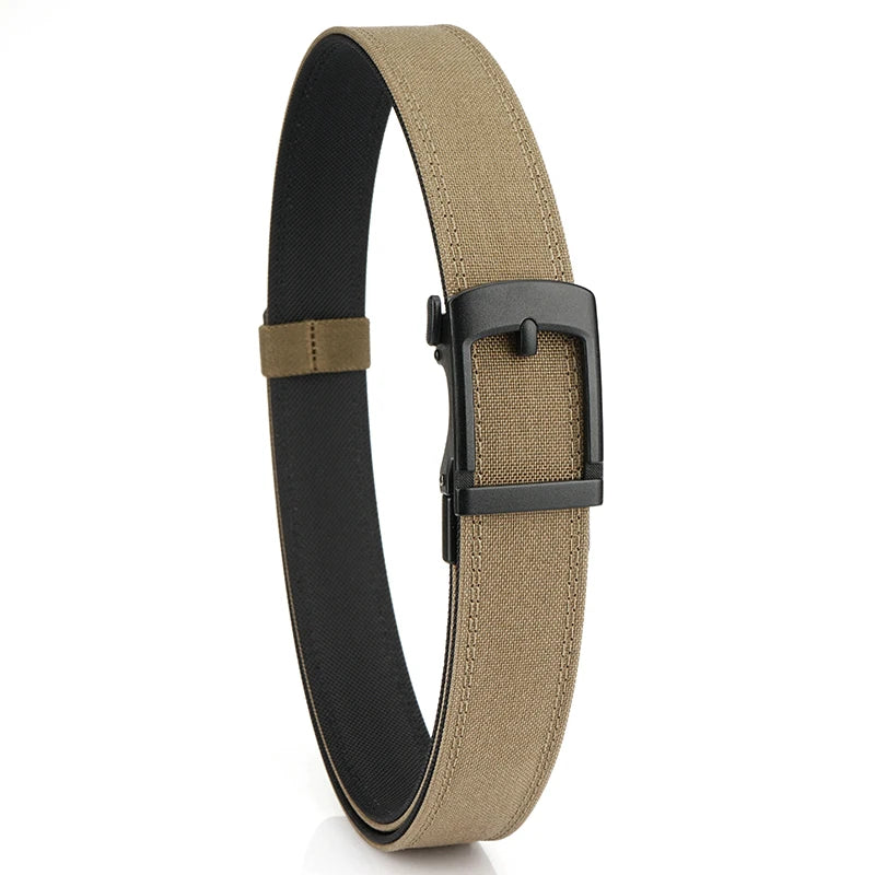 VATLY EDC Casual Gürtel Herren Nylon Rigid Military Automatik-Schnalle