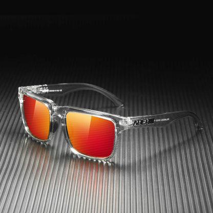 Sonnenbrille übergroß quadratisch polarisiert 64mm Angeln Herren