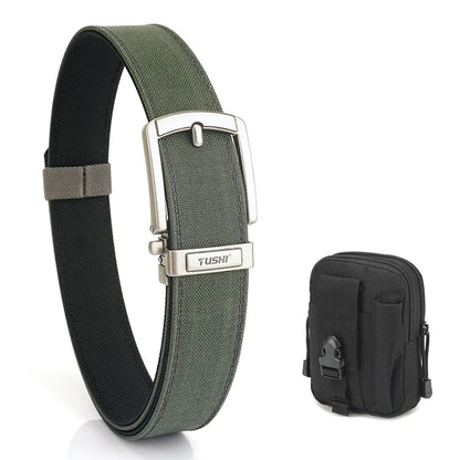 VATLY Rigid Tactical Gürtel Herren Nylon Metall-Schnalle Duty Casual