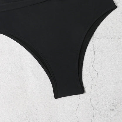 Sexy Damen-Bikini-Set mit Bräunungseffekt – dreiteiliges Badeanzug-Set für Strand und Pool