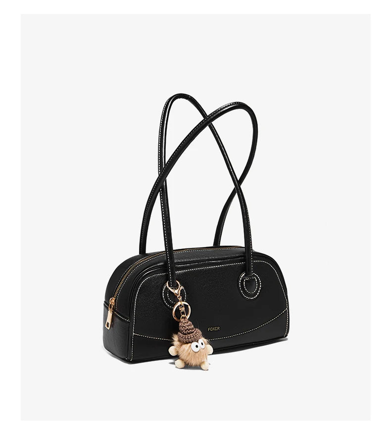 Damen Handtasche Aus PU Leather Simple Retro Stil Für Casual Commuting