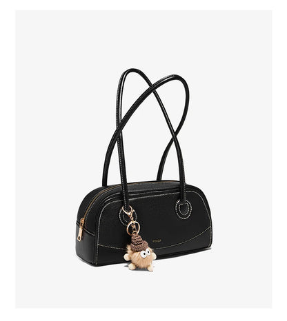 Damen Handtasche Aus PU Leather Simple Retro Stil Für Casual Commuting