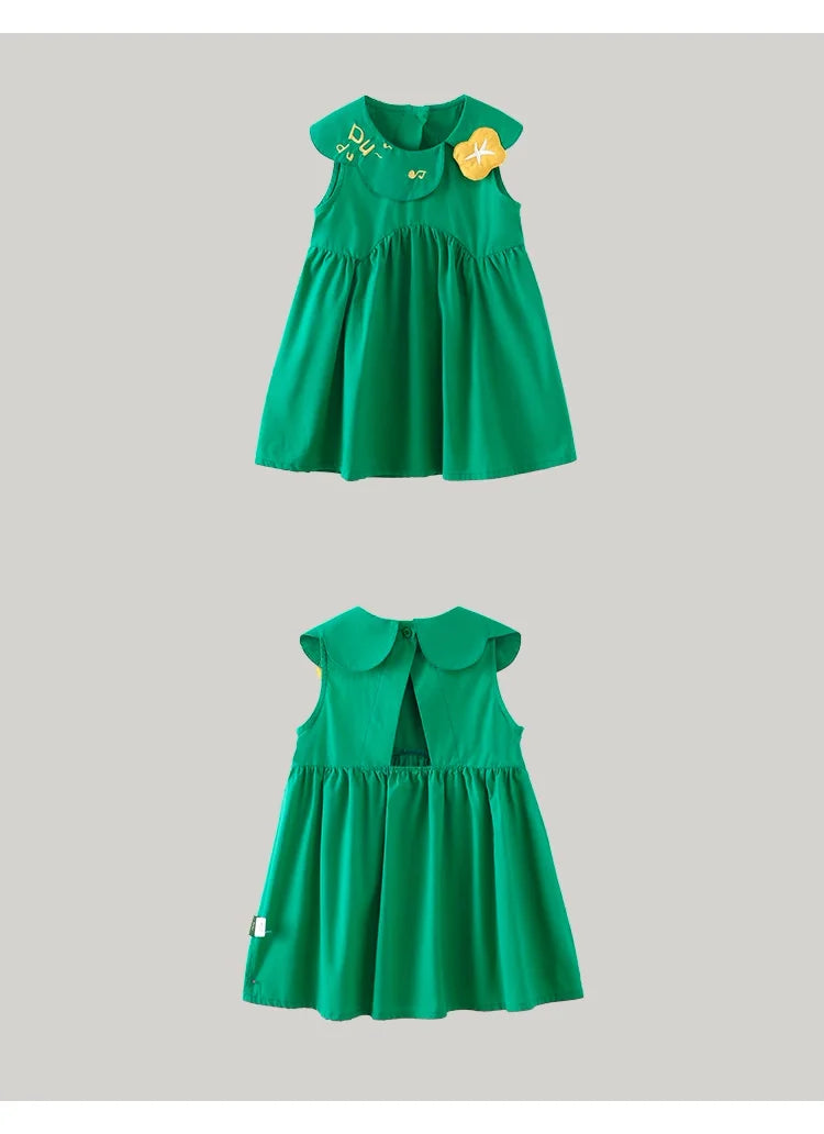 Luftiges Kinder-Sommerkleid mit lila Farbverlauf und Tüllrock – ideal für Hochzeiten und Partys