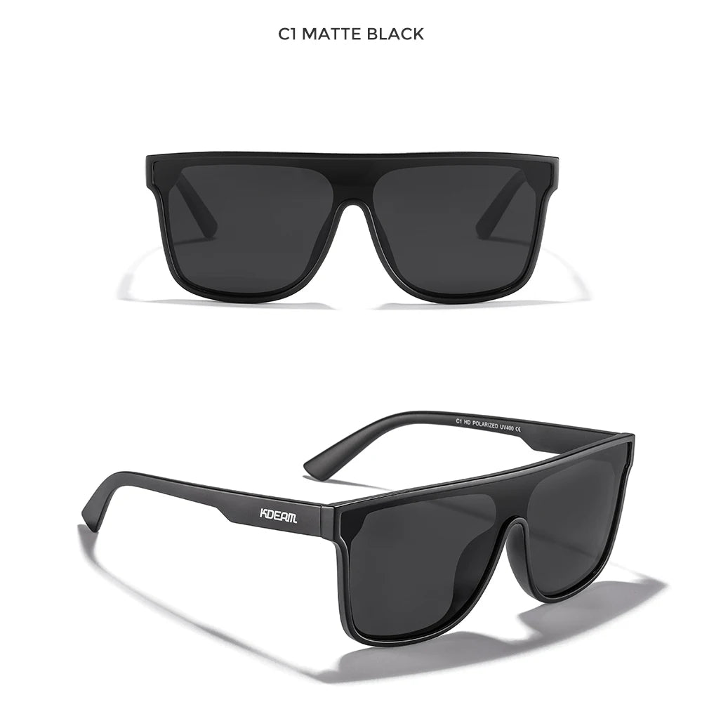 Sonnenbrille Einteiler polarisiert Sport Baseball Angeln Fahren Komplettzubehör