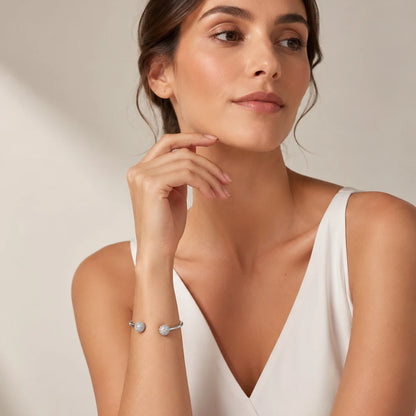 Damen-Armband Discokugel Glamour aus Sterlingsilber