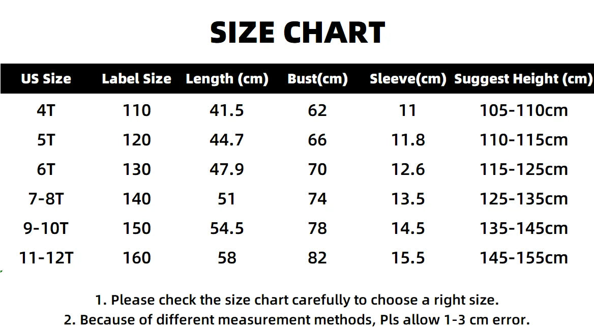 Kinder Polo Shirts Sommer Kurzarm Baby Mädchen Print T Top Shirt Schule Kleidung 4T-12T Kinder baumwolle T-shirts