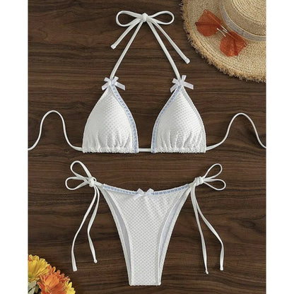 Floral-Sexy-Bikini-Set für Damen – Brasilianischer Badeanzug für Strand und Pool
