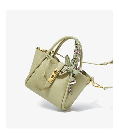 Damen Handtasche aus Split-Leder im Crossbody-Stil Luxus