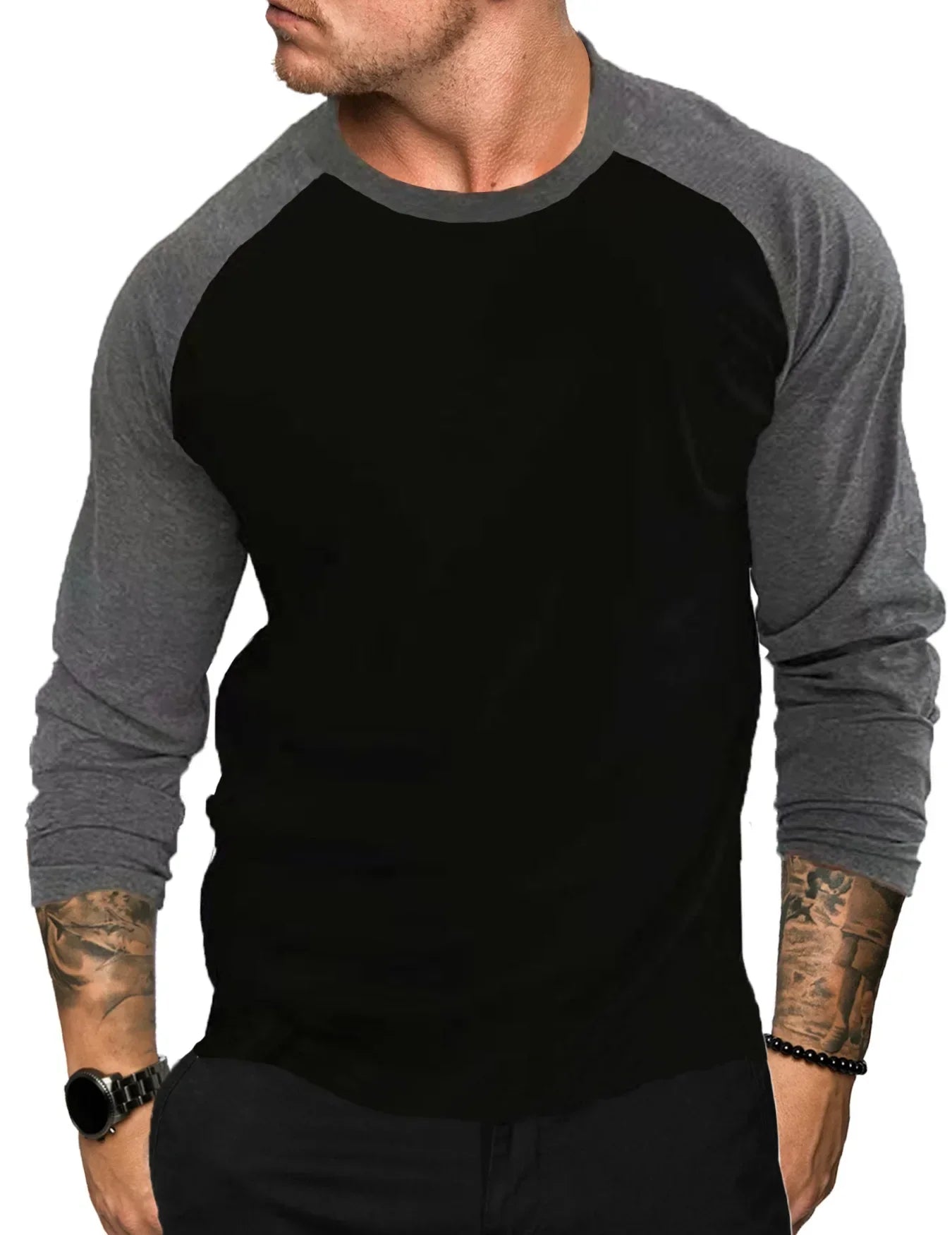 Atmungsaktives Herren-Sportshirt mit V-Ausschnitt und kurzen Ärmeln – ideal für Fitness und Freizeit