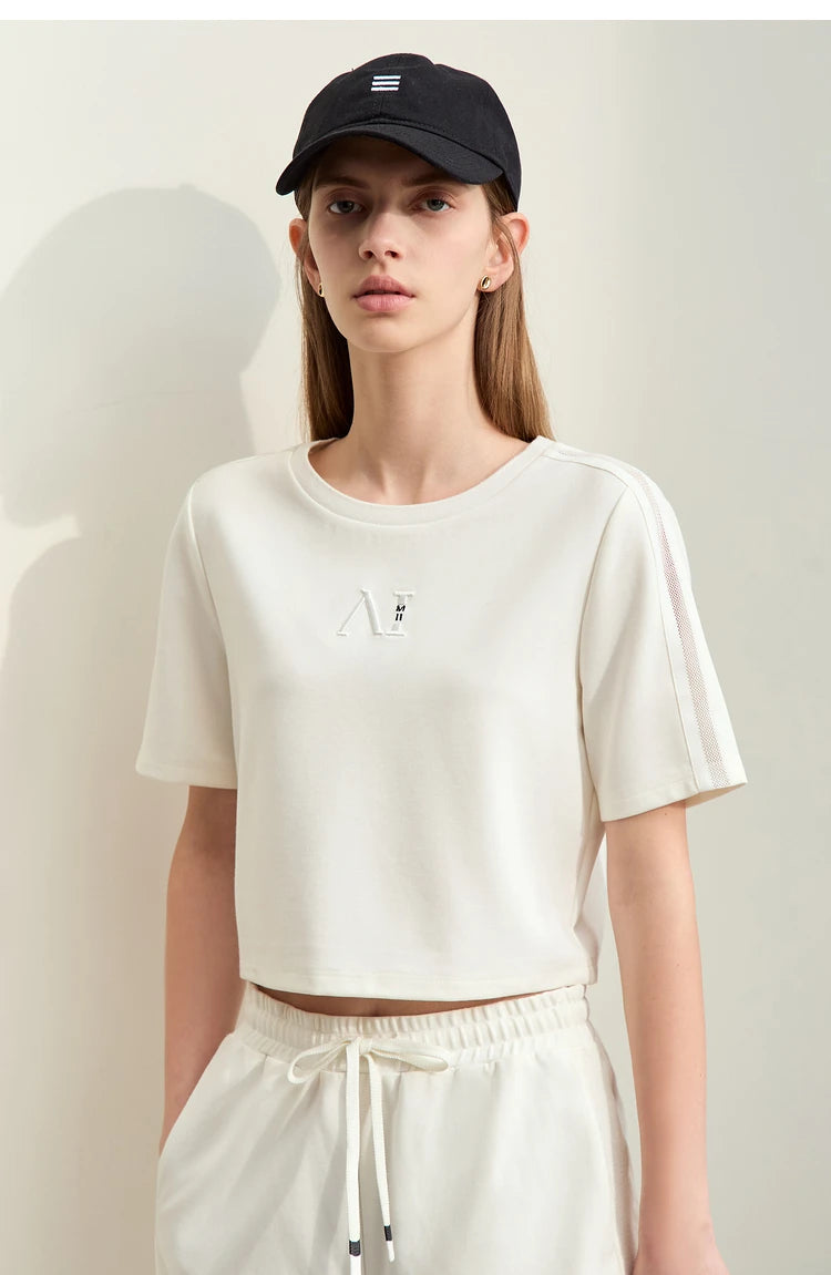Damen Shorts im lässigen Stil mit Aushöhlung und elastischer Taille