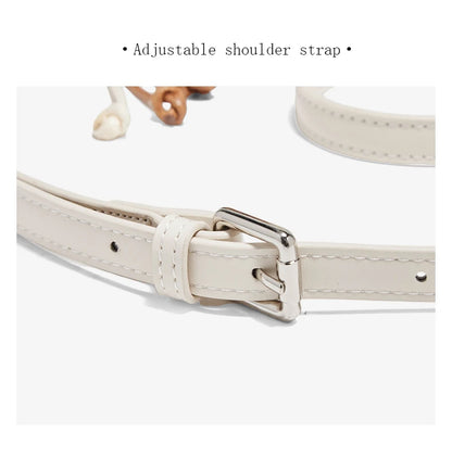 Damen Handtasche Aus Soft Leateh Im Boston Stil Mit Crossbody Anhänger