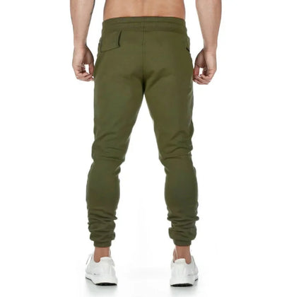 LOGO-freie Muscle Herren Sporthose Herren Fitness Hängende Handtuchhose Lauftraining Fußhose