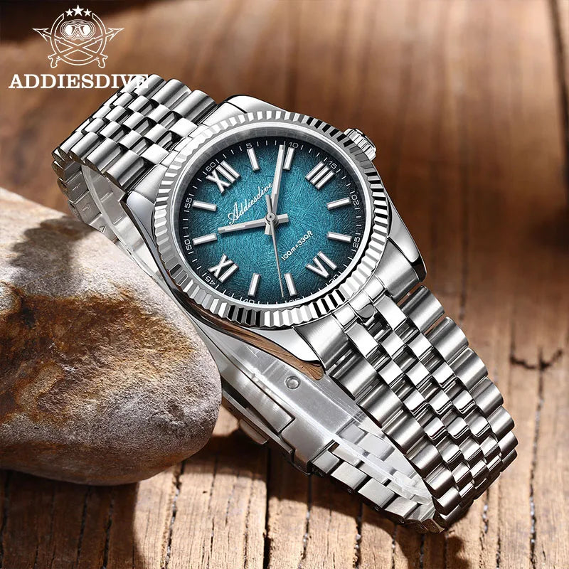 Herren-Quarzuhr mit Saphirglas und Jubilee-Armband