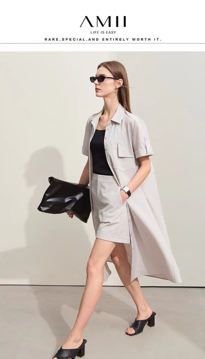 Minimalismus Modische Casual Shorts für Frauen