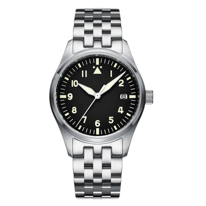 Herren-Taucheruhr mit C3-Leuchtmasse und NH35A-Automatikwerk