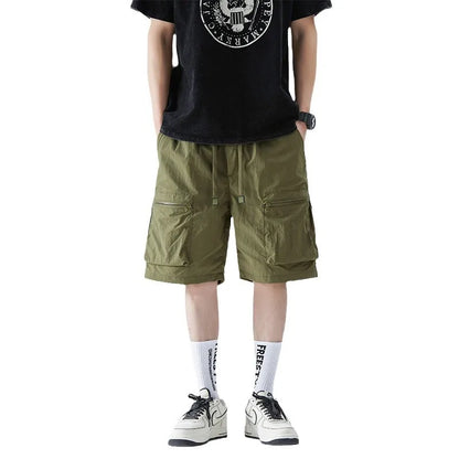 Herren-Laufshorts mit Handytasche und Reißverschlusstasche – ideal für Marathon und Sport.