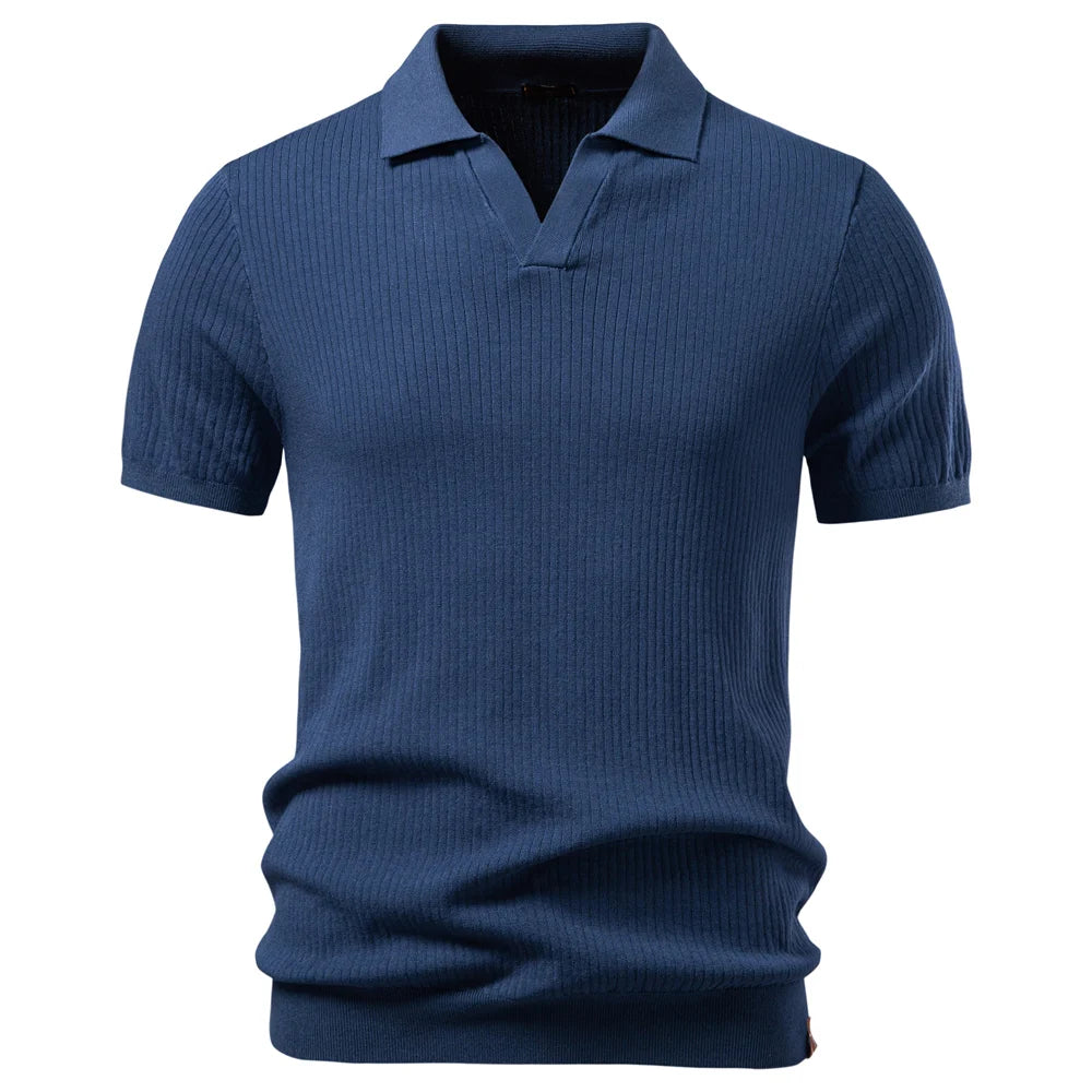 Premium Herren Poloshirt Atmungsaktiv Klassisch Elegant Für Männer