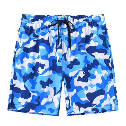 Herren-Badeshorts mit Mesh-Futter – Ideal für Strand und Sport
