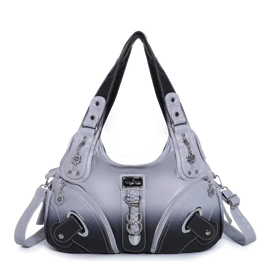 Damen-Handtasche Tie-Dye Muster und weiches Obermaterial Alltagsbegleiter für Alltag und Freizeit
