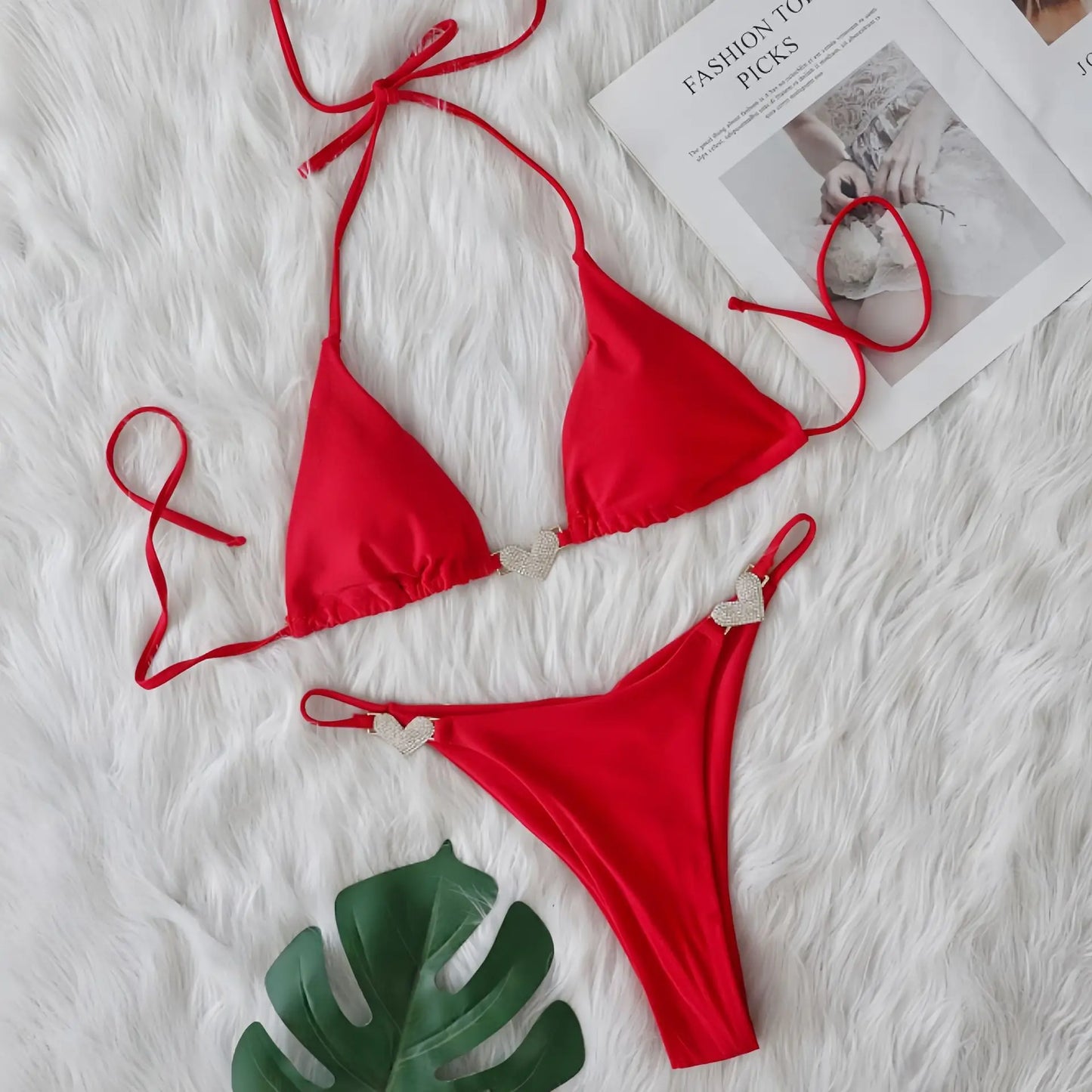 Sexy Bikini-Set für Damen mit Push-up-Effekt – ideal für Strand und Pool