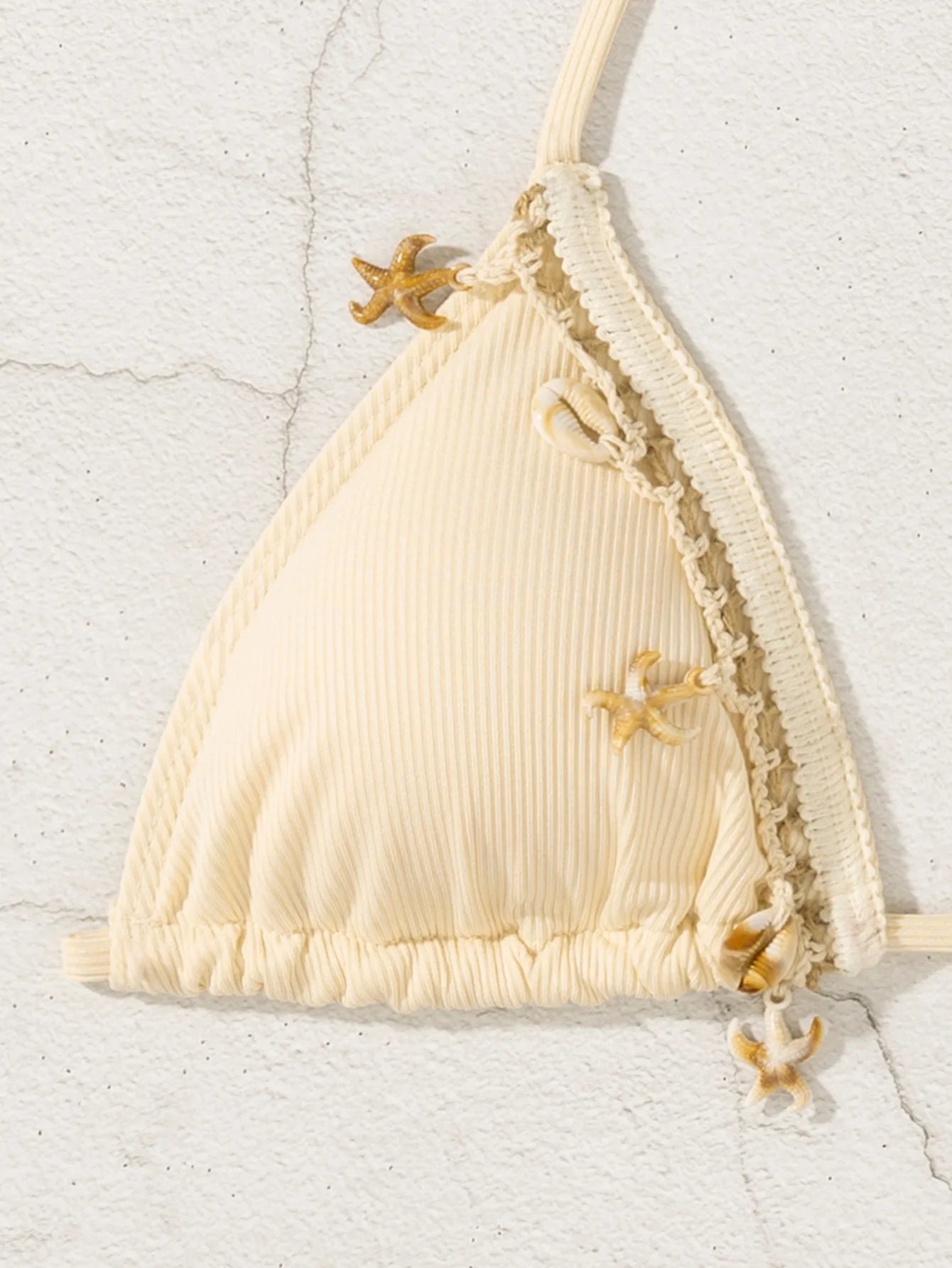 Gestreifter Push-up-Bikini für Damen – Sexy Badeanzug im brasilianischen Stil für Strand und Pool