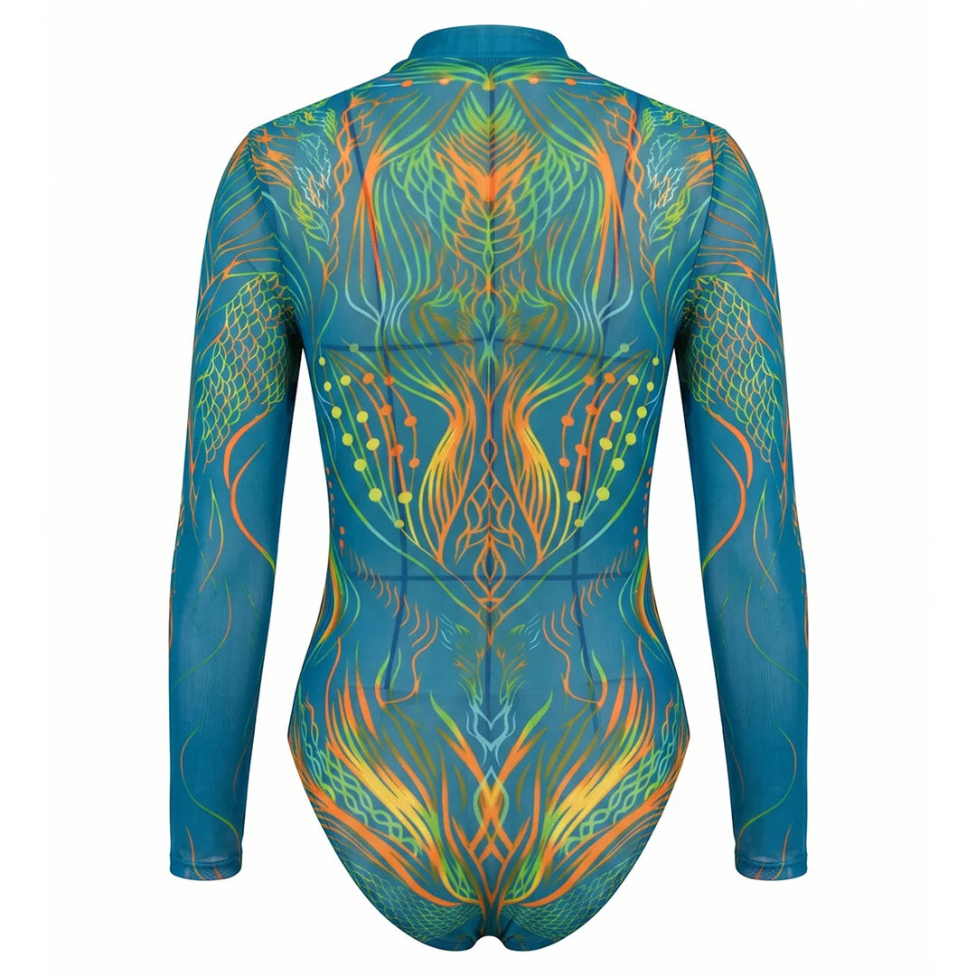 Damen-Badeanzug aus Polyester