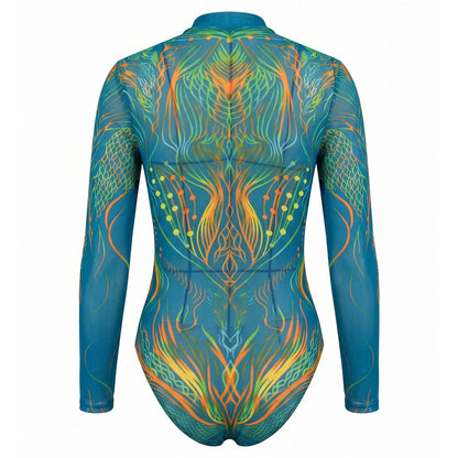 Damen-Badeanzug aus Polyester