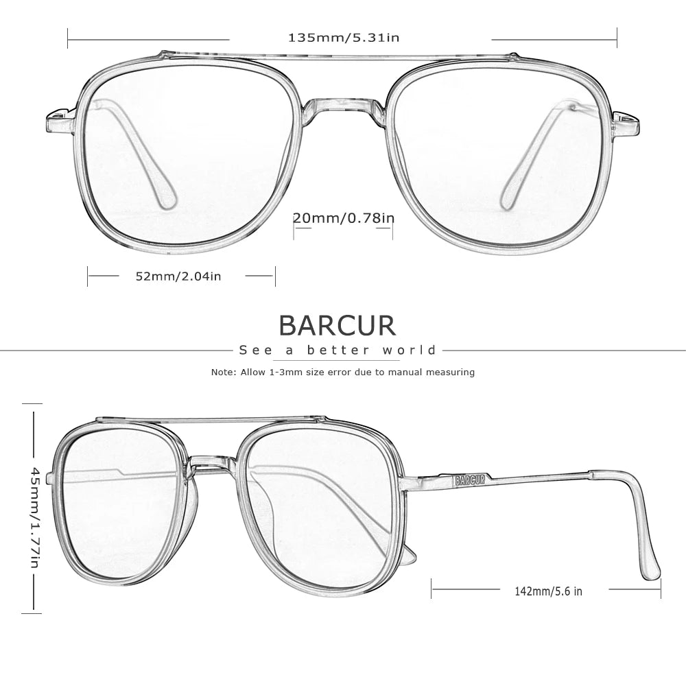 Sonnenbrille quadratisch rund klassisch polarisiert UV400 Unisex