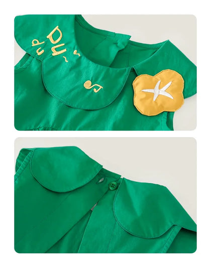 Luftiges Kinder-Sommerkleid mit lila Farbverlauf und Tüllrock – ideal für Hochzeiten und Partys