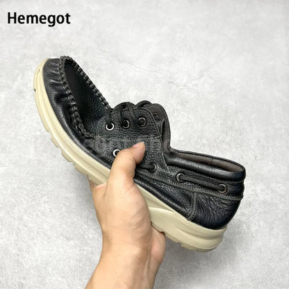 Schnürschuhe aus Echtleder für Herren – klassisch & bequem