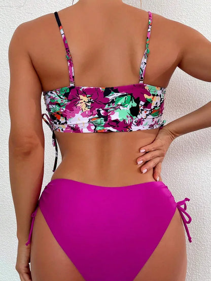 Weißer Bikini-Set für Damen – Sexy Badeanzug im brasilianischen Stil für Strand und Pool