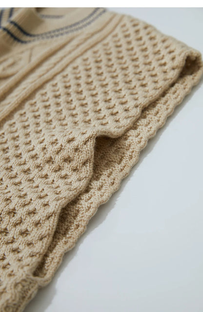 Damen-Halbrollkragen-Pullover ärmellos Weste Wolle-Mix Herbst