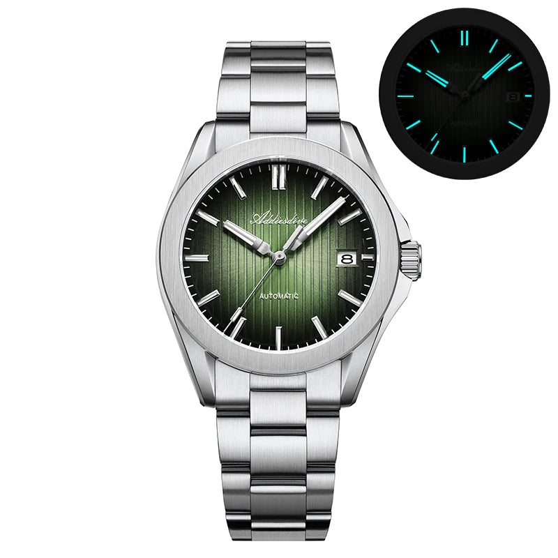 Herren-Taucheruhr mit Saphirglas und NH35-Automatikwerk