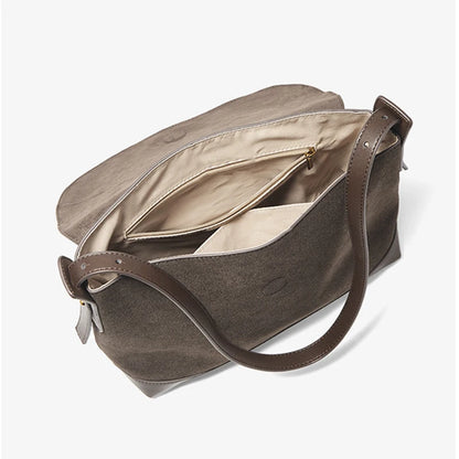 Damen Tote Bag Im Vintage Stil Mit Großer Kapazität