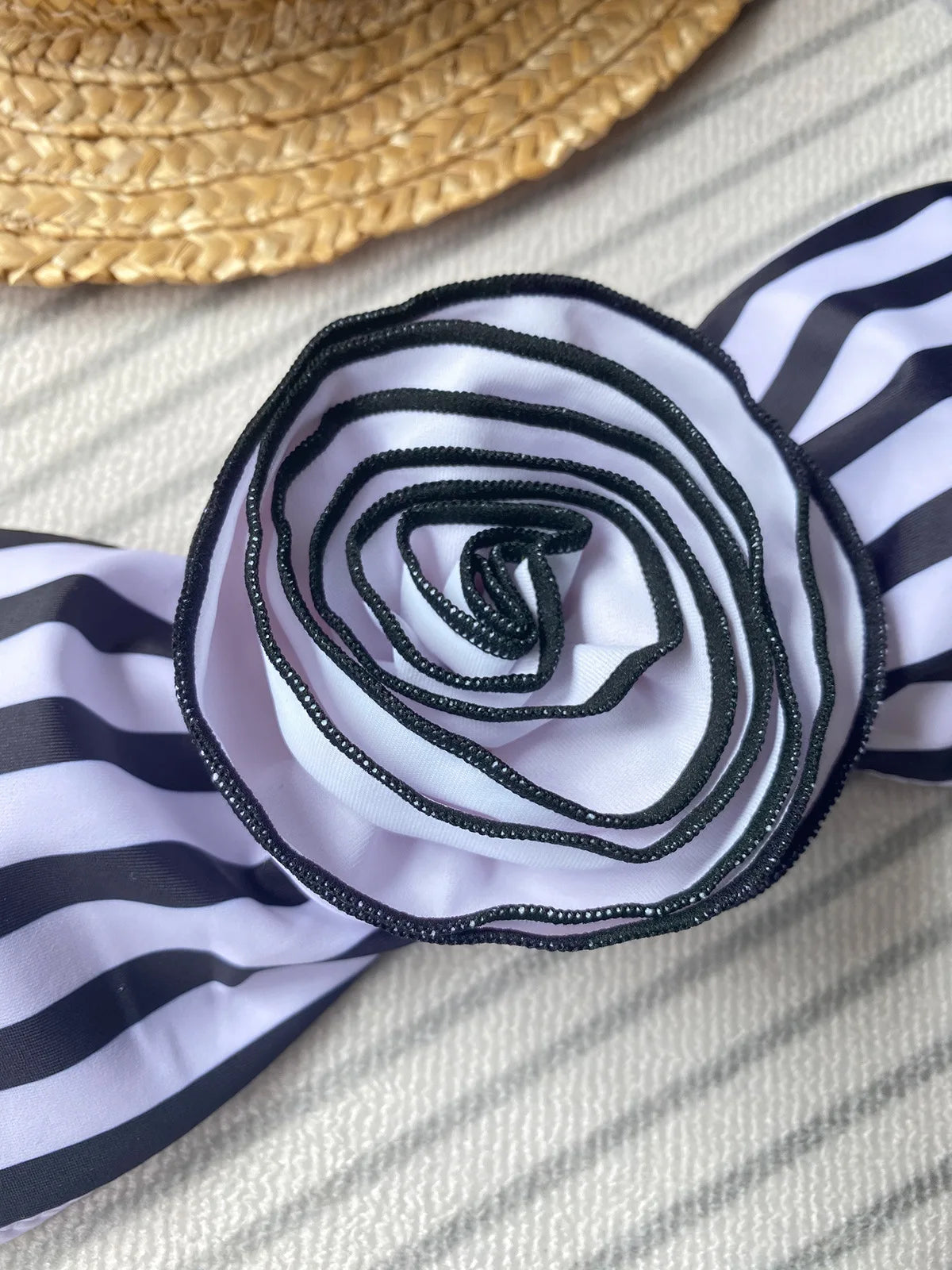 Sexy Bikini-Set mit Push-up-Effekt – Solide Badebekleidung für Damen am Strand oder Pool