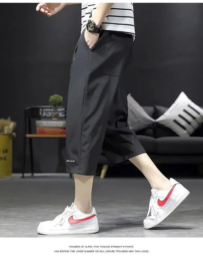 Lässige Herren-Sweatpants mit Kordelzug – ideal für Frühling und Herbst