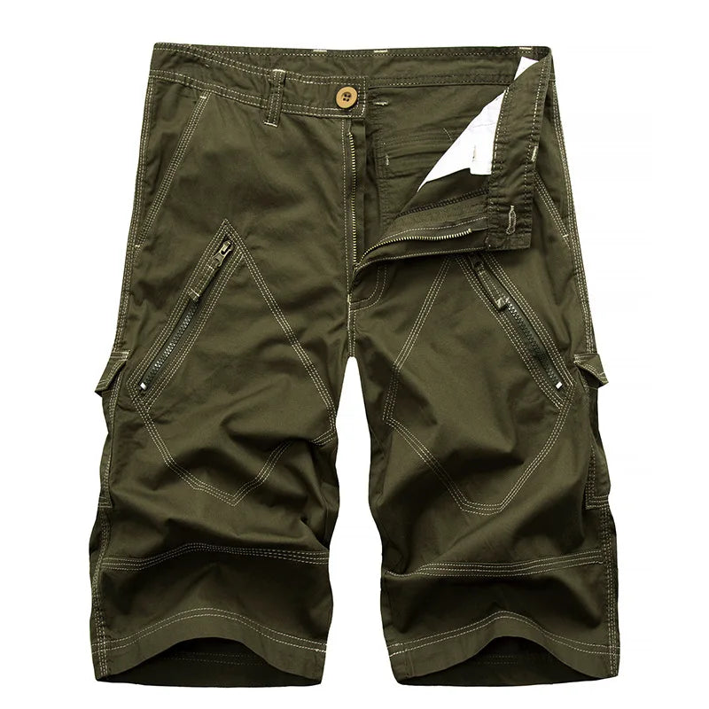 Kurze Herren-Webhose mit schnelltrocknendem, atmungsaktivem Design – ideal für Sport und Sommer.
