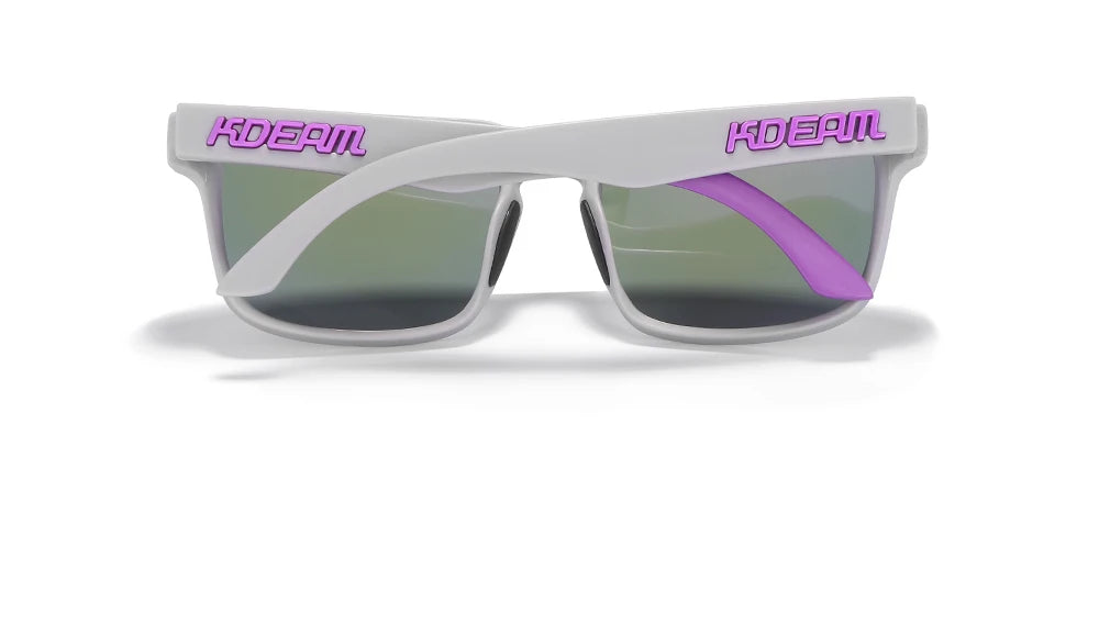 Sonnenbrille quadratisch polarisiert Angeln Lifestyle Spiegel Hartbox Unisex
