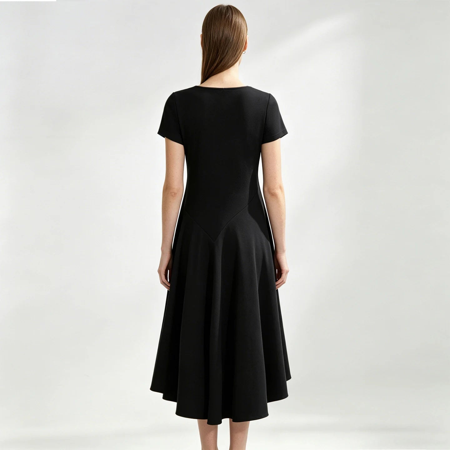 Stilvolles Damen Midikleid Mit Stretch Für Büro Und Alltag
