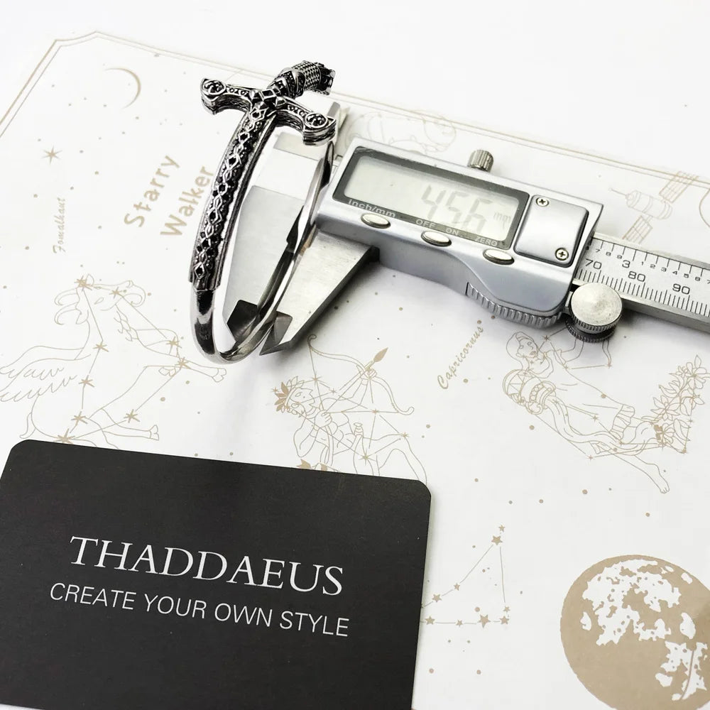 Schwert Armreif Modeschmuck Vintage Geschenk für Frauen Männer